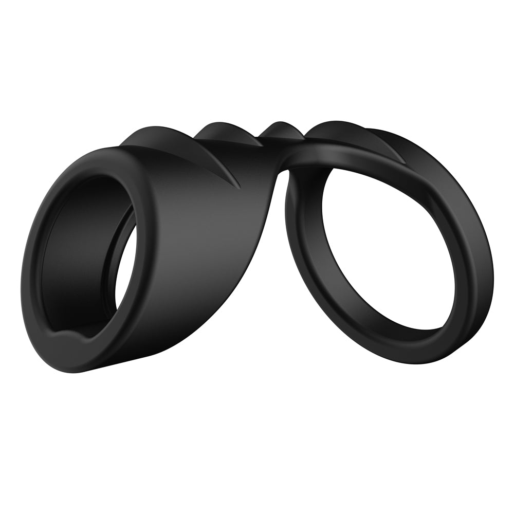 F-45: Textured Bridge Cocksling Black | 810119283870 | Available at EroticWarehouse.com