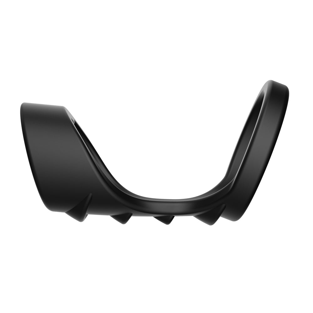F-45: Textured Bridge Cocksling Black | 810119283870 | Available at EroticWarehouse.com