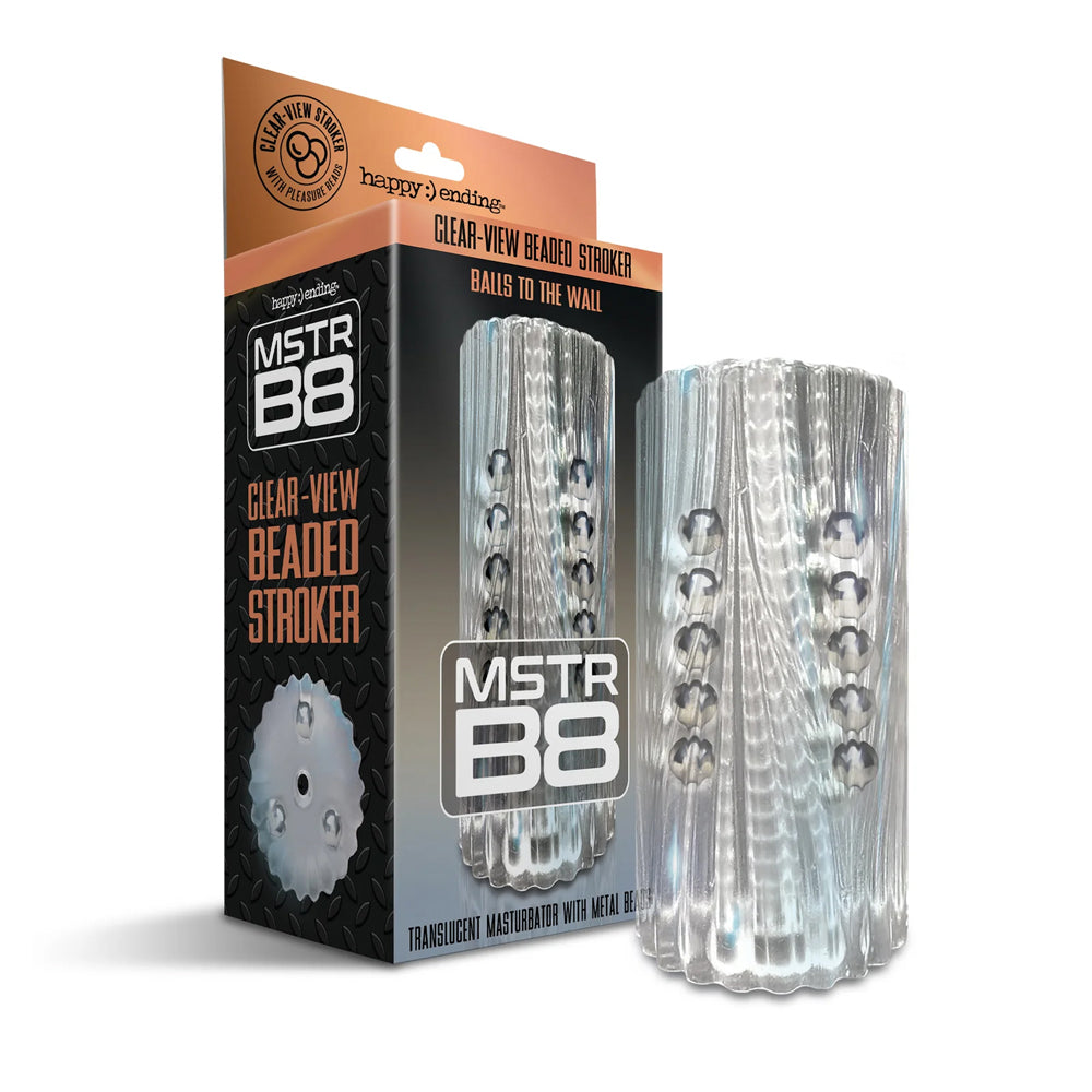 Happy :) Ending Mstr B8 Balls To The Wall | 810126930293 | Available at EroticWarehouse.com