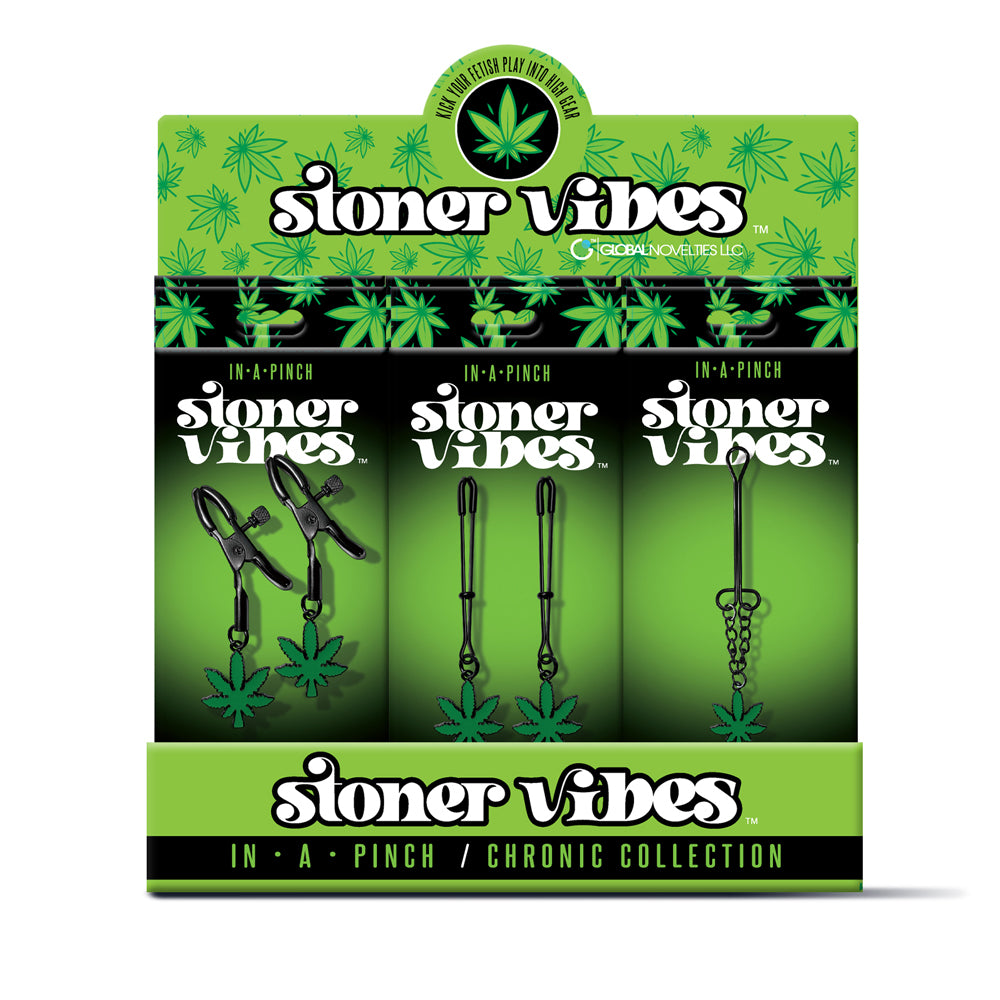 Stoner Vibes Chronic Collection In A Pinch 15Pc Display | 810126930309 | Available at EroticWarehouse.com