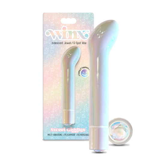 Winx Sweet Giggles G-Spot Vibrator With Gemstone | 810126930538 | Available at EroticWarehouse.com