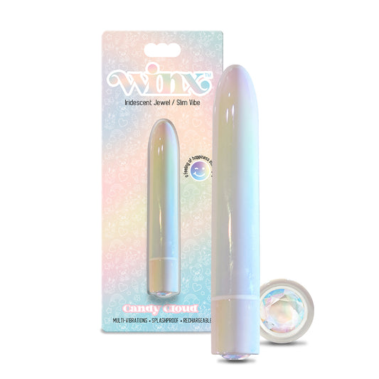 Winx Candy Cloud Vibrator With Gemstone | 810126930569 | Available at EroticWarehouse.com