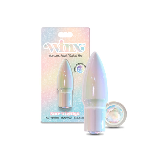 Winx Star Tickles Vibrator With Gemstone | 810126930576 | Available at EroticWarehouse.com