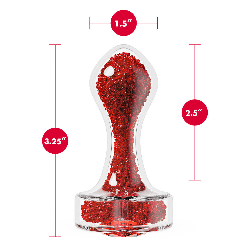 Oh My Gem Lustre Red | 810138371053 | Available at EroticWarehouse.com