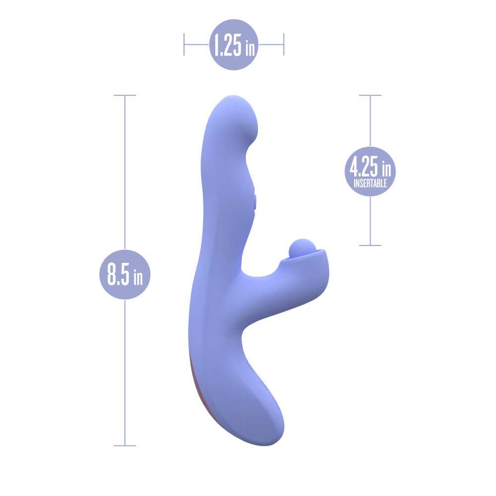 Blush Collection Simone Tapping Rabbit | 810138371343 | Available at EroticWarehouse.com