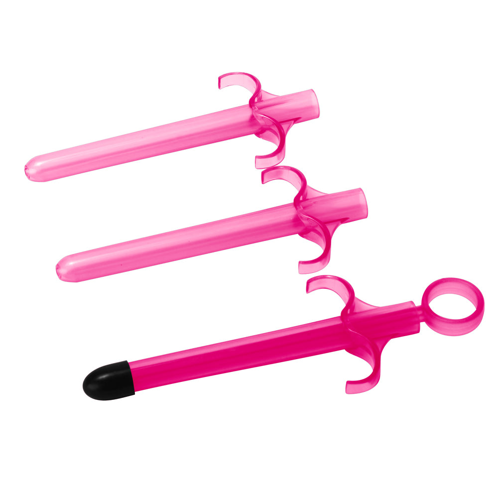 Trinity Vibes Lubricant Launcher (Set Of 3) Pink | 811847012275 | Available at EroticWarehouse.com