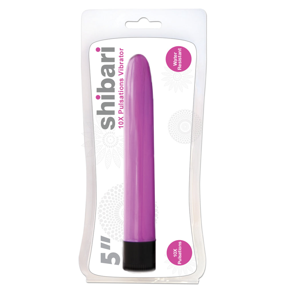 5'' 10X Pulsations Vibrator Pink | 812024031577 | Available at EroticWarehouse.com