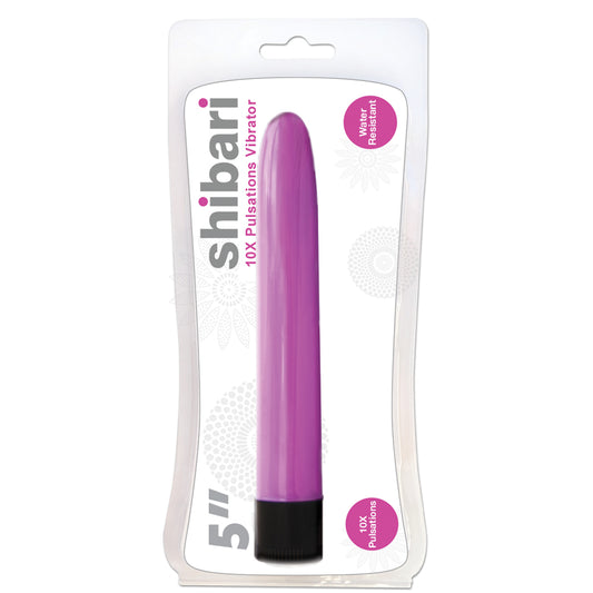 5'' 10X Pulsations Vibrator Pink | 812024031577 | Available at EroticWarehouse.com