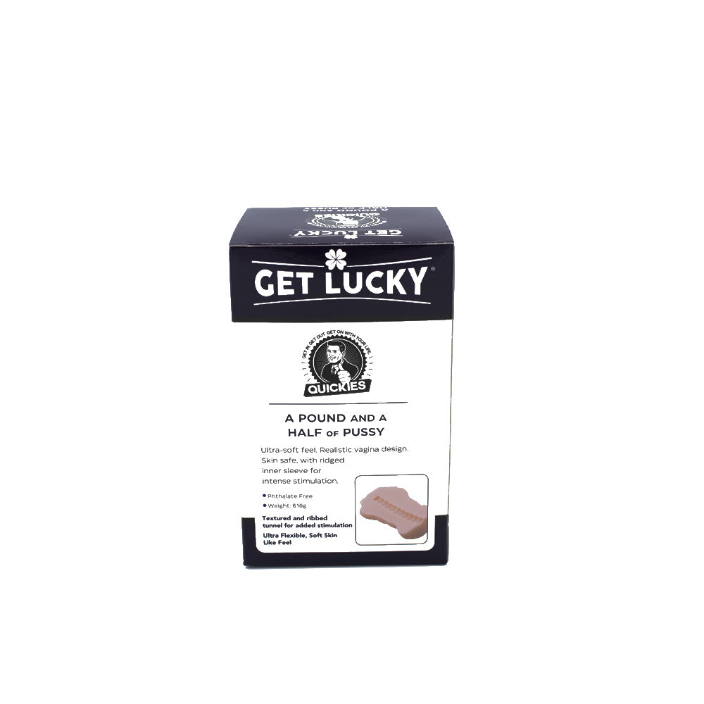 Get Lucky Quickies A Pound And A Half Of Pussy Thick Pussy Stroker | 812024032567 | Available at EroticWarehouse.com
