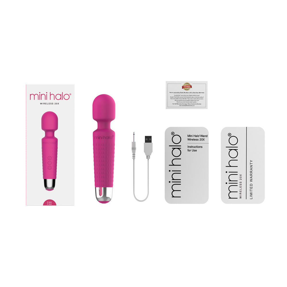 Mini Halo Pink Pink | 812024033076 | Available at EroticWarehouse.com