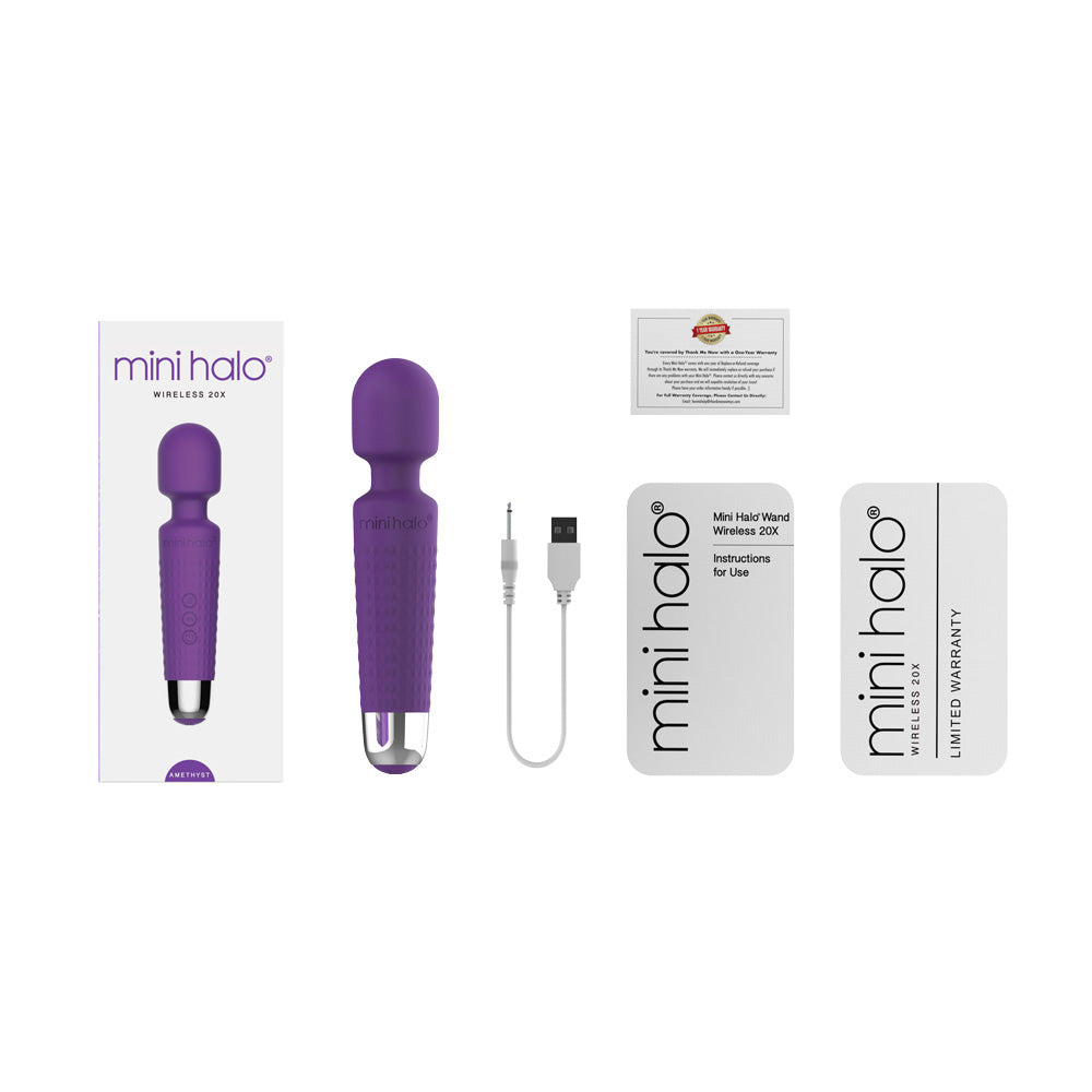 Mini Halo Amethyst | 812024033083 | Available at EroticWarehouse.com