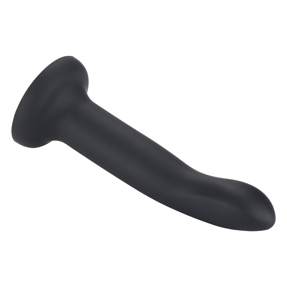 Gender Fluid Enthrall Black Strap On Dildo 7.8'' | 812024034400 | Available at EroticWarehouse.com