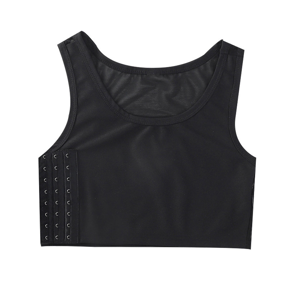 Gender Fluid Chest Compression Binder Black M | 812024034899 | Available at EroticWarehouse.com