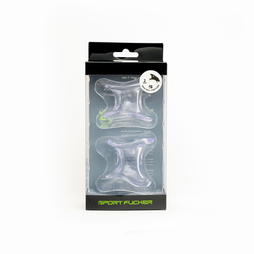 Sport Fucker Ergo Ball Stretcher Kit Clear | 814137021872 | Available at EroticWarehouse.com