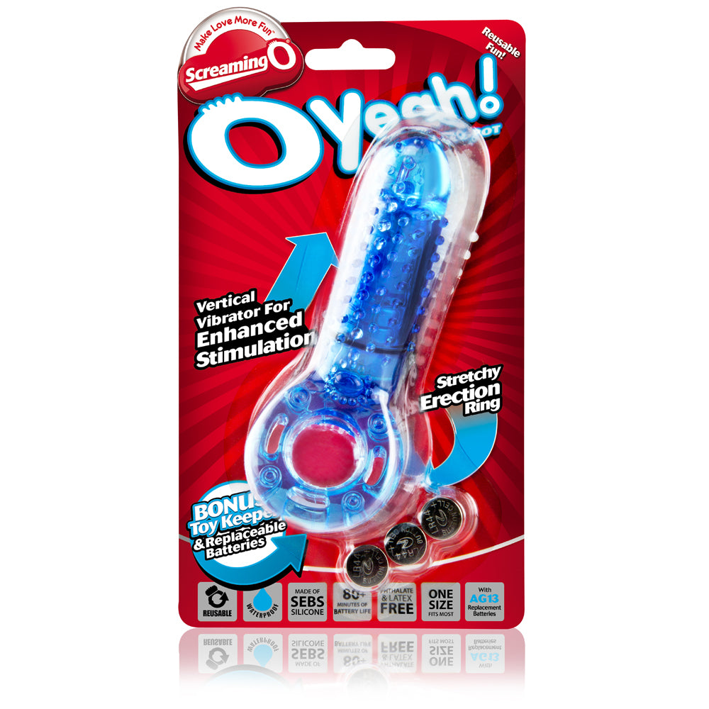 Screaming O Oyeah Blue 1 Ct | 817483010231 | Available at EroticWarehouse.com