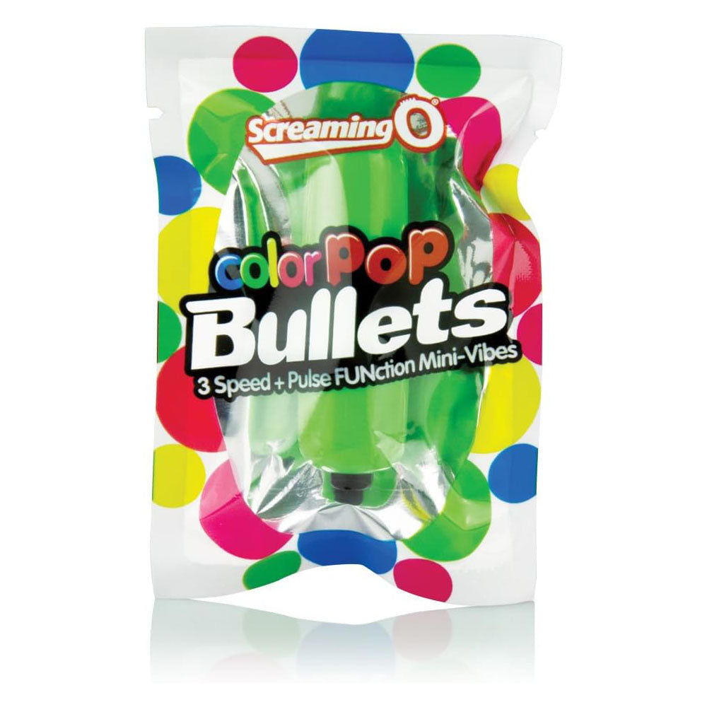Colorpop Bullets Green 1Ct | 817483010811 | Available at EroticWarehouse.com