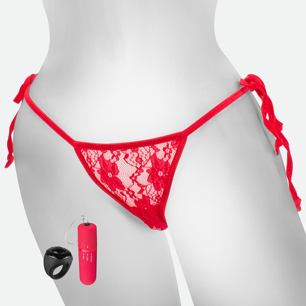 My Secret Screaming O Panty Vibe Red 1 Ct | 817483011535 | Available at EroticWarehouse.com