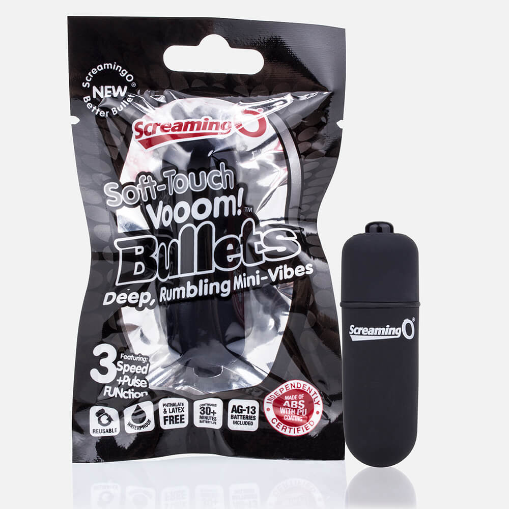 Soft Touch Vooom Bullet Black 1 Ct | 817483012259 | Available at EroticWarehouse.com