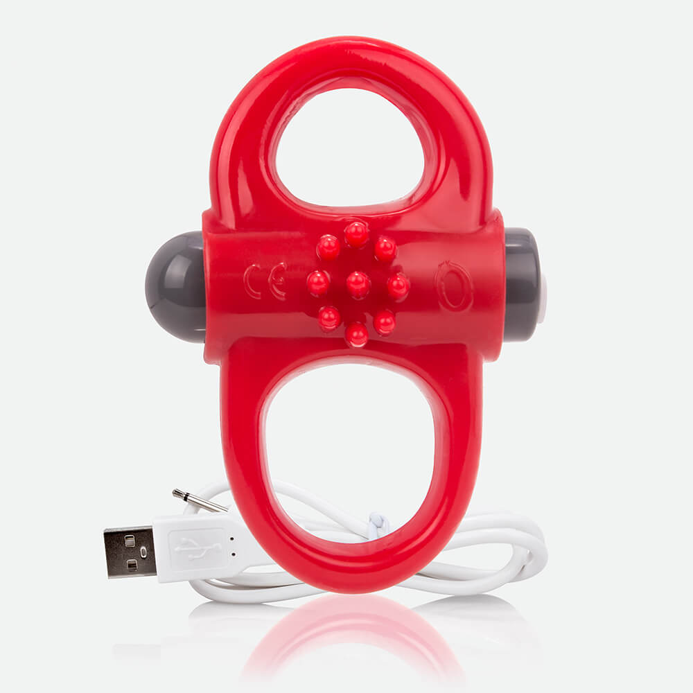 Charged Yoga Vooom Mini Vibe Red 1 Ct | 817483012495 | Available at EroticWarehouse.com