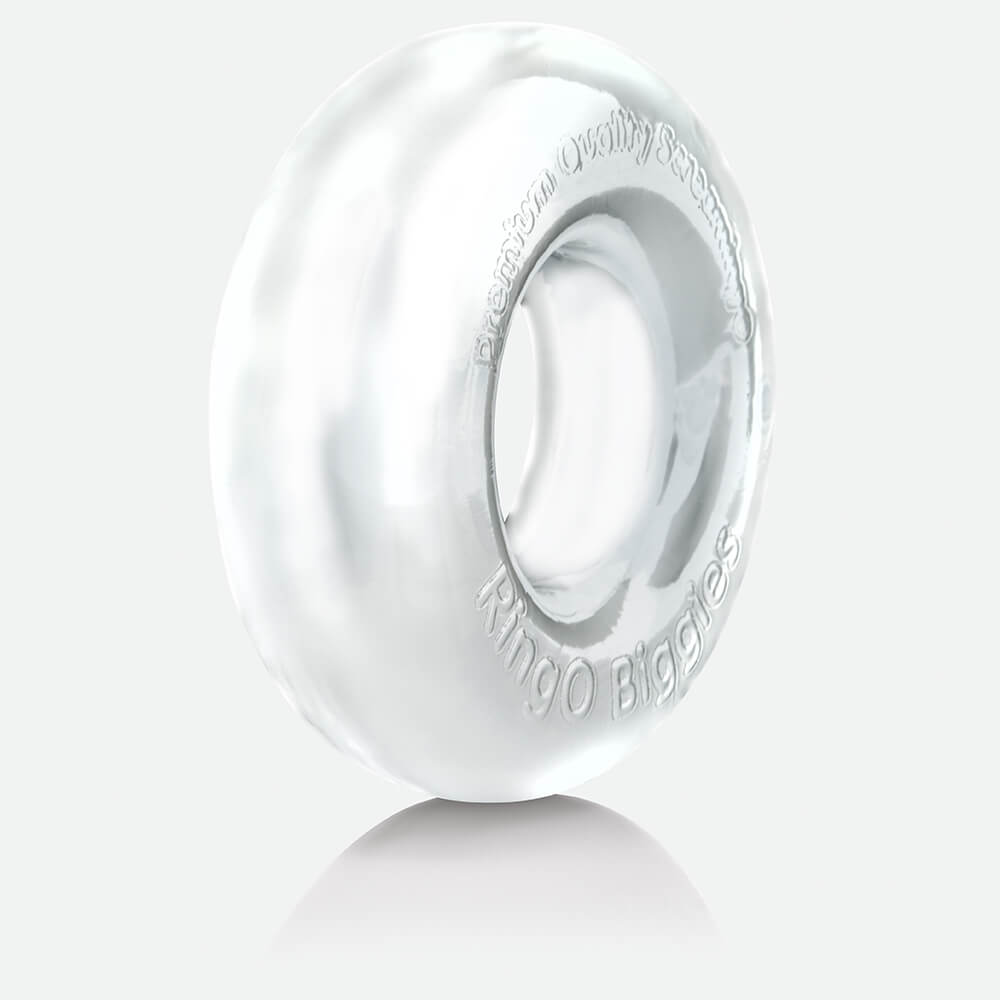 Ring O Biggies Clear 1 Ct | 817483012754 | Available at EroticWarehouse.com