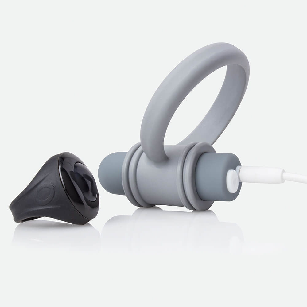 My Secret Bullet And Ring For Him Grey 1 Ct | 817483012877 | Available at EroticWarehouse.com