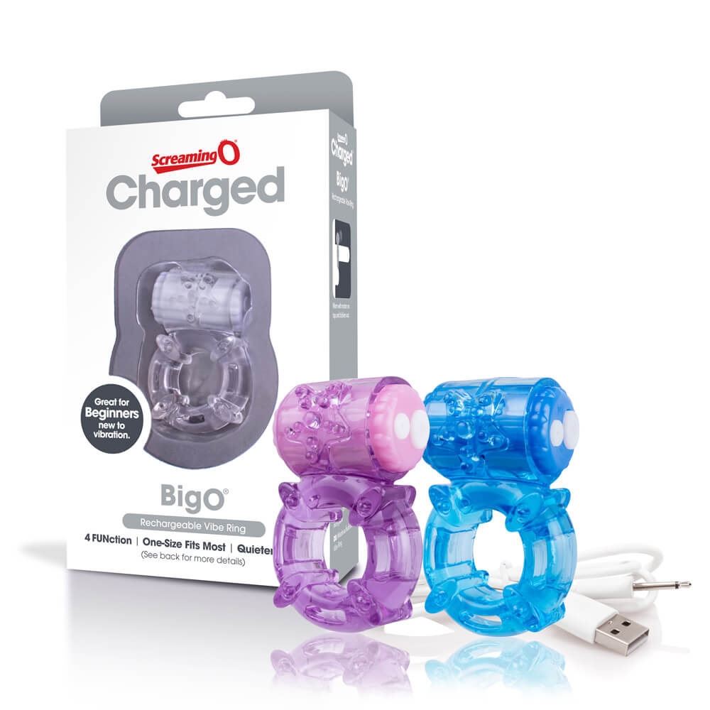 Charged Big O Clear 1 Ct | 817483013140 | Available at EroticWarehouse.com