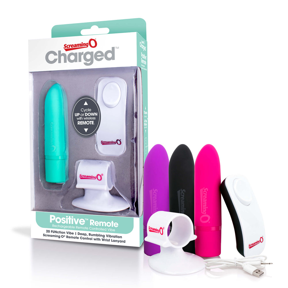 Charged Positive Remote Control Black 1 Ct | 817483013256 | Available at EroticWarehouse.com