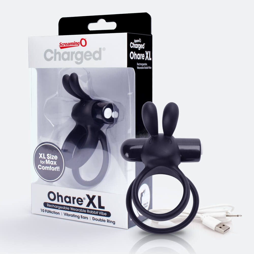 Charged Ohare XL Mini Vibe Black 1 Ct | 817483013768 | Available at EroticWarehouse.com