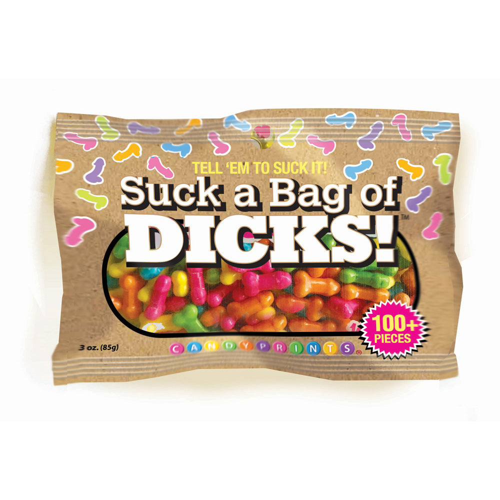 Suck A Bag Of Dicks 3 oz. Bag | 817717009895 | Available at EroticWarehouse.com