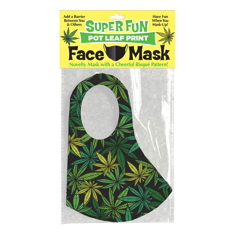 Super Fun Pot Leaf Mask | 817717010174 | Available at EroticWarehouse.com