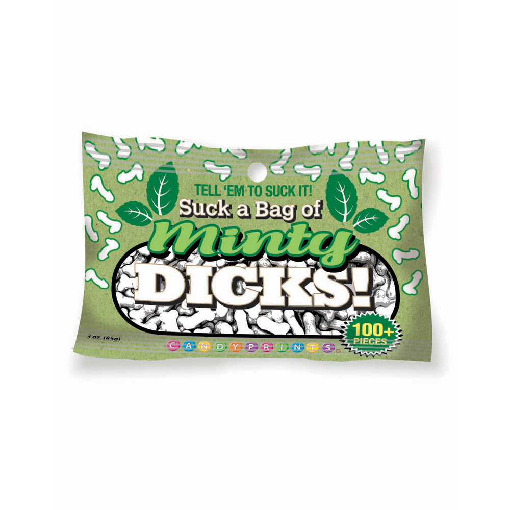 Suck A Bag Of Minty Dicks 3 oz. Bag | 817717010914 | Available at EroticWarehouse.com