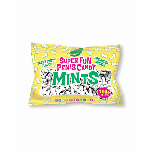 Super Fun Penis Mints 3 oz. Bag | 817717010952 | Available at EroticWarehouse.com
