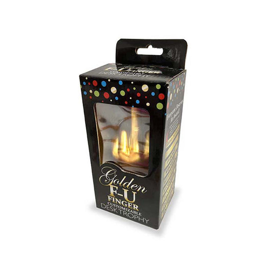 Golden F-U Finger Trophy | 817717011089 | Available at EroticWarehouse.com