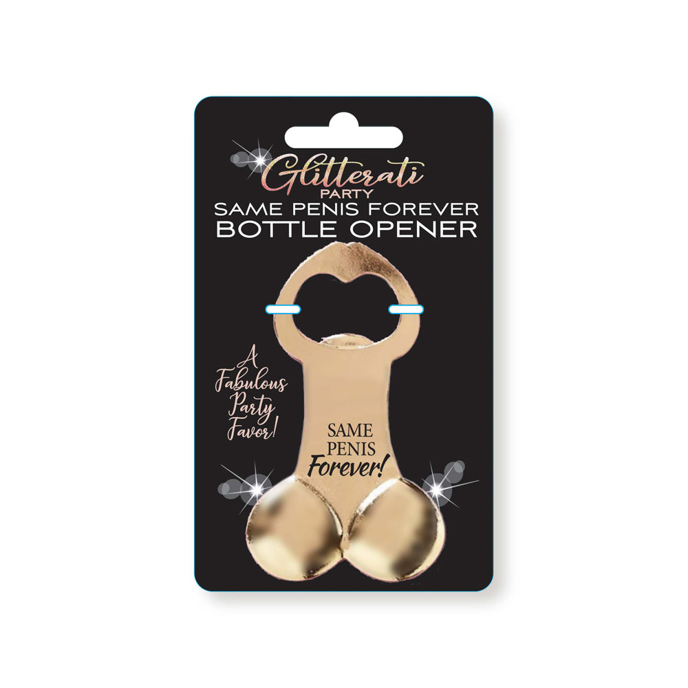 Glitterati Penis Bottle Opener | 817717011102 | Available at EroticWarehouse.com