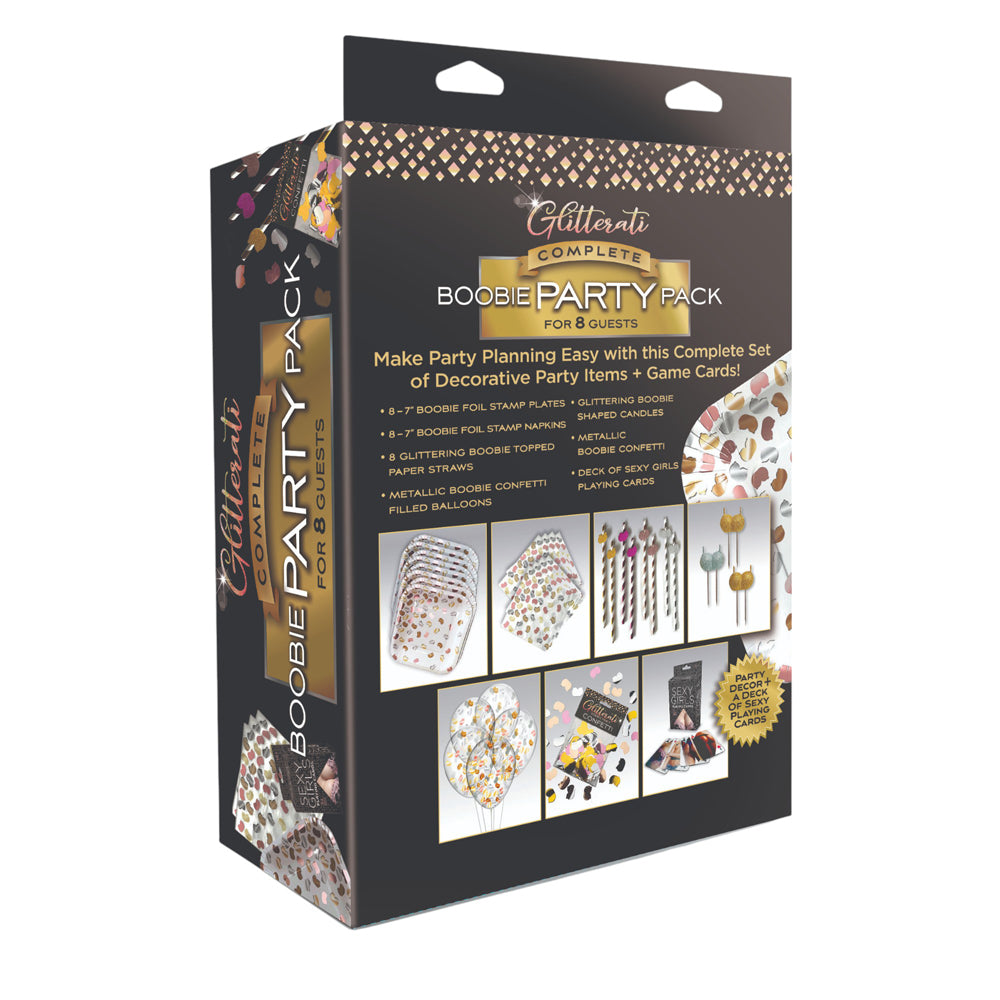 Glitterati Boobie Party Pack | 817717012116 | Available at EroticWarehouse.com
