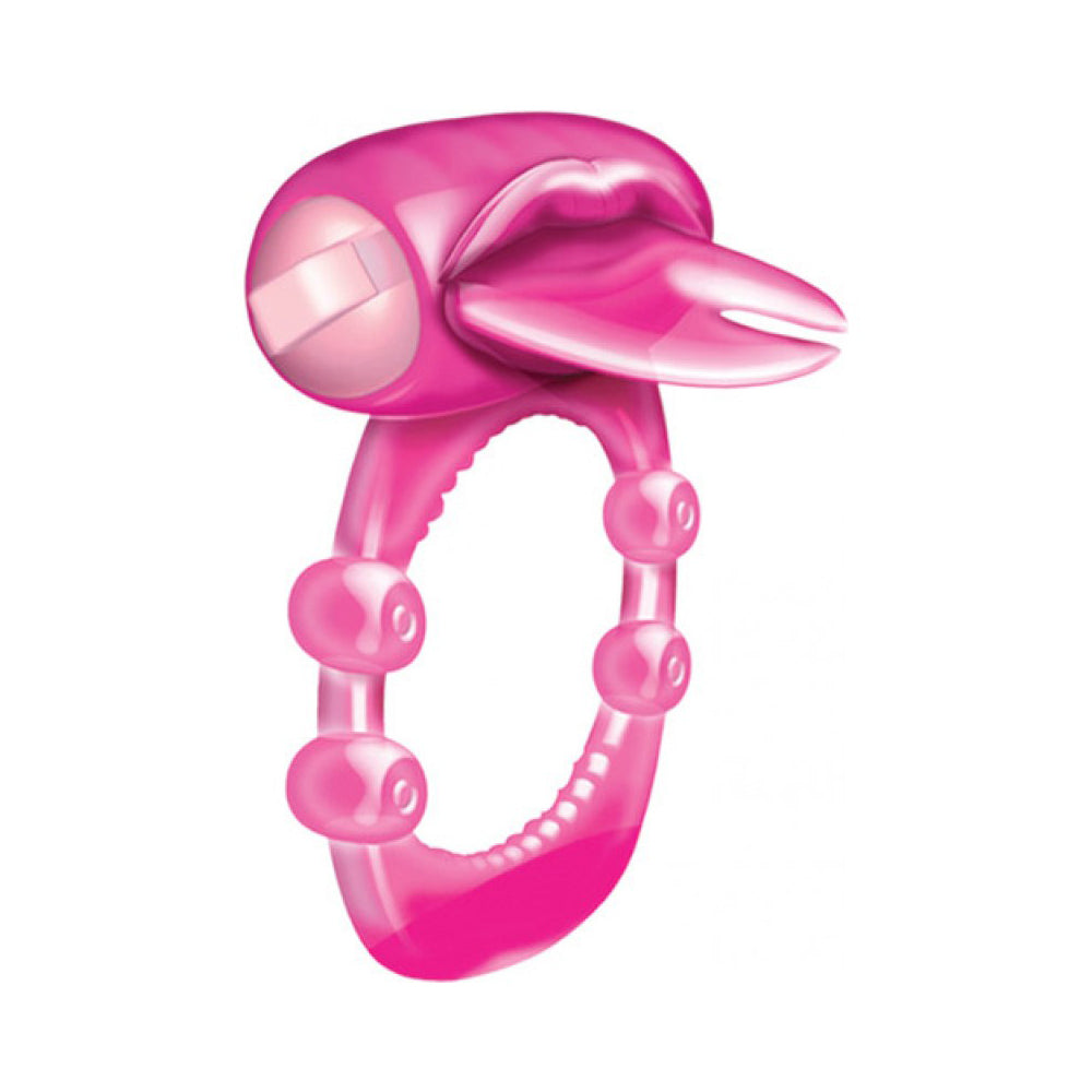 Xtreme Vibes Forked Tongue Open Stock Magenta | 818631022922 | Available at EroticWarehouse.com
