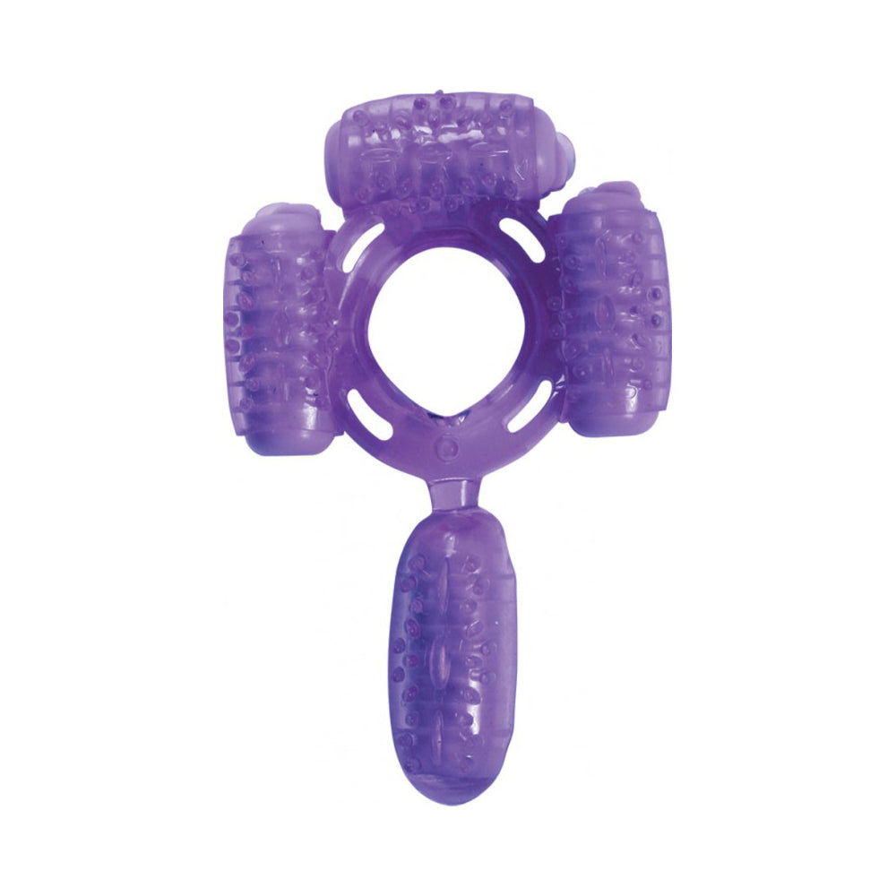 Humm Dinger Quad 4Motor Purple | 818631023301 | Available at EroticWarehouse.com
