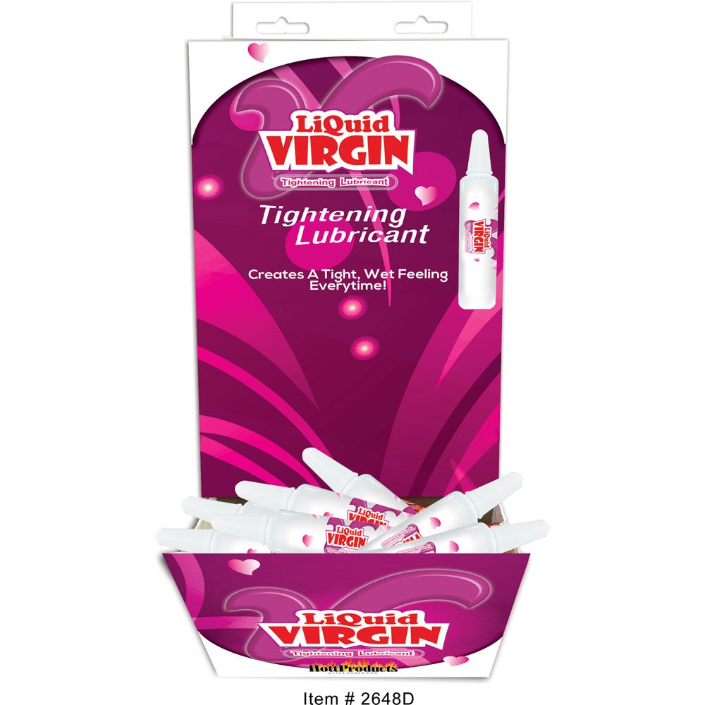 Liquid Virgin Tightening Gel 2 ml. Tubes 144 Pc Display | 818631026487 | Available at EroticWarehouse.com