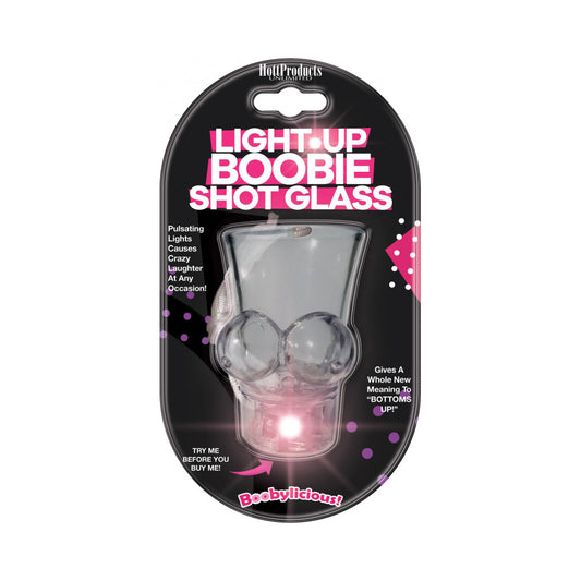 Light Up Boobie Shot Glass With String | 818631028160 | Available at EroticWarehouse.com