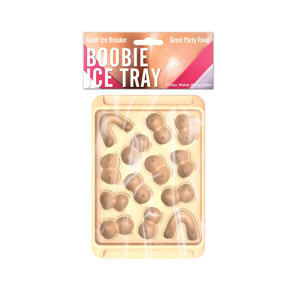 Boobie Ice Cube Tray 2Pk | 818631030743 | Available at EroticWarehouse.com