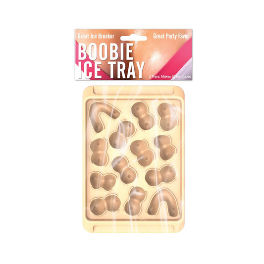 Boobie Ice Cube Tray 2Pk | 818631030743 | Available at EroticWarehouse.com