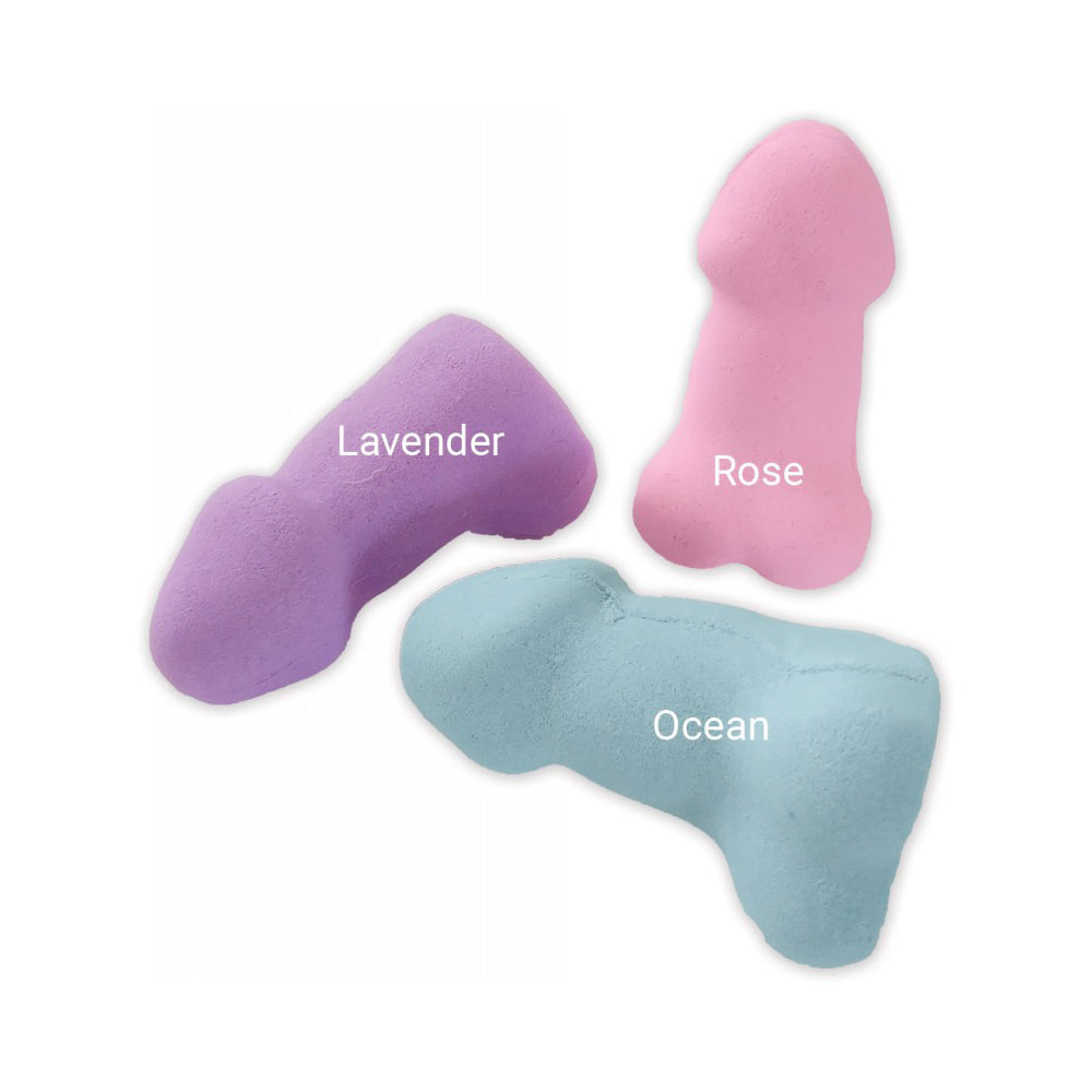 Pecker Bath Bomb 3Pk Jasmine | 818631032631 | Available at EroticWarehouse.com