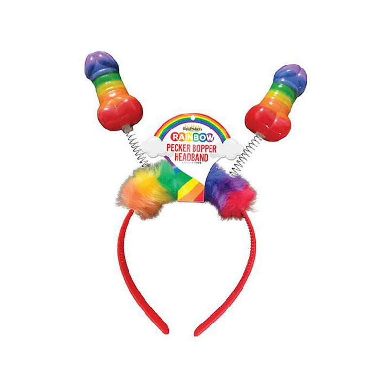 Rainbow Pecker Bopper | 818631033133 | Available at EroticWarehouse.com