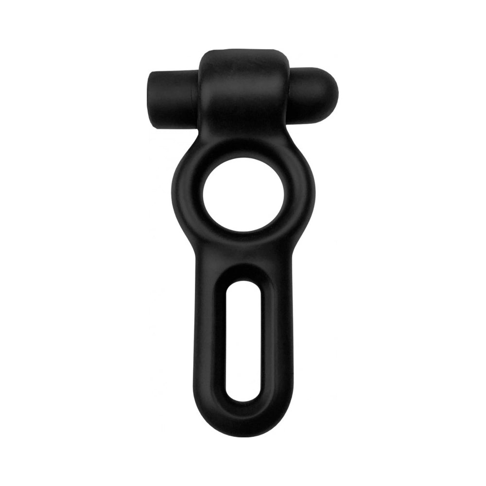 Decadence Ball Binder Cock & Ball Ring With Power Bullet | 818631034390 | Available at EroticWarehouse.com