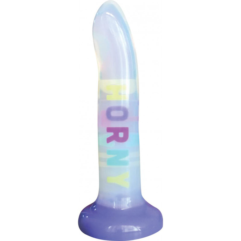 Cotton Candy Horny Bitch 8" Dildo | 818631034949 | Available at EroticWarehouse.com