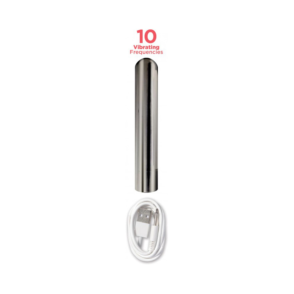 Dickboy Vibes Vanilla Lovers 6" Multi-Speed Rechargeable Bullet | 818631035823 | Available at EroticWarehouse.com