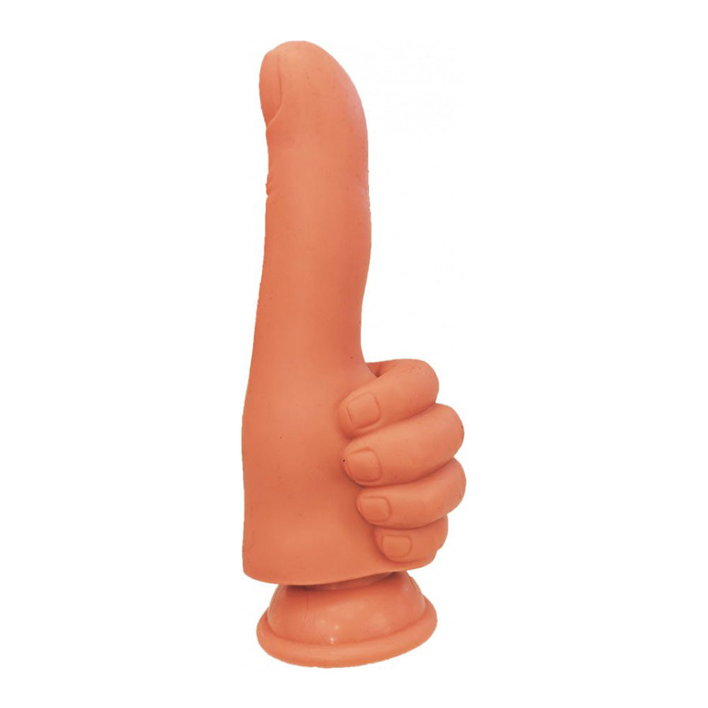 Finger Fest Thumbs Up Dildo Tan | 818631037216 | Available at EroticWarehouse.com