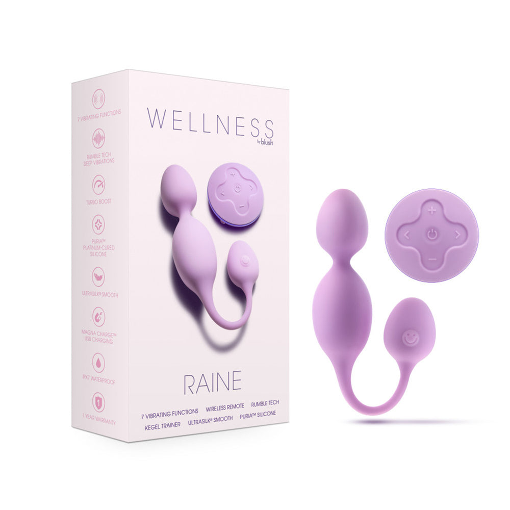 Wellness Raine Vibrating Kegel Ball Lilac | 819835028109 | Available at EroticWarehouse.com