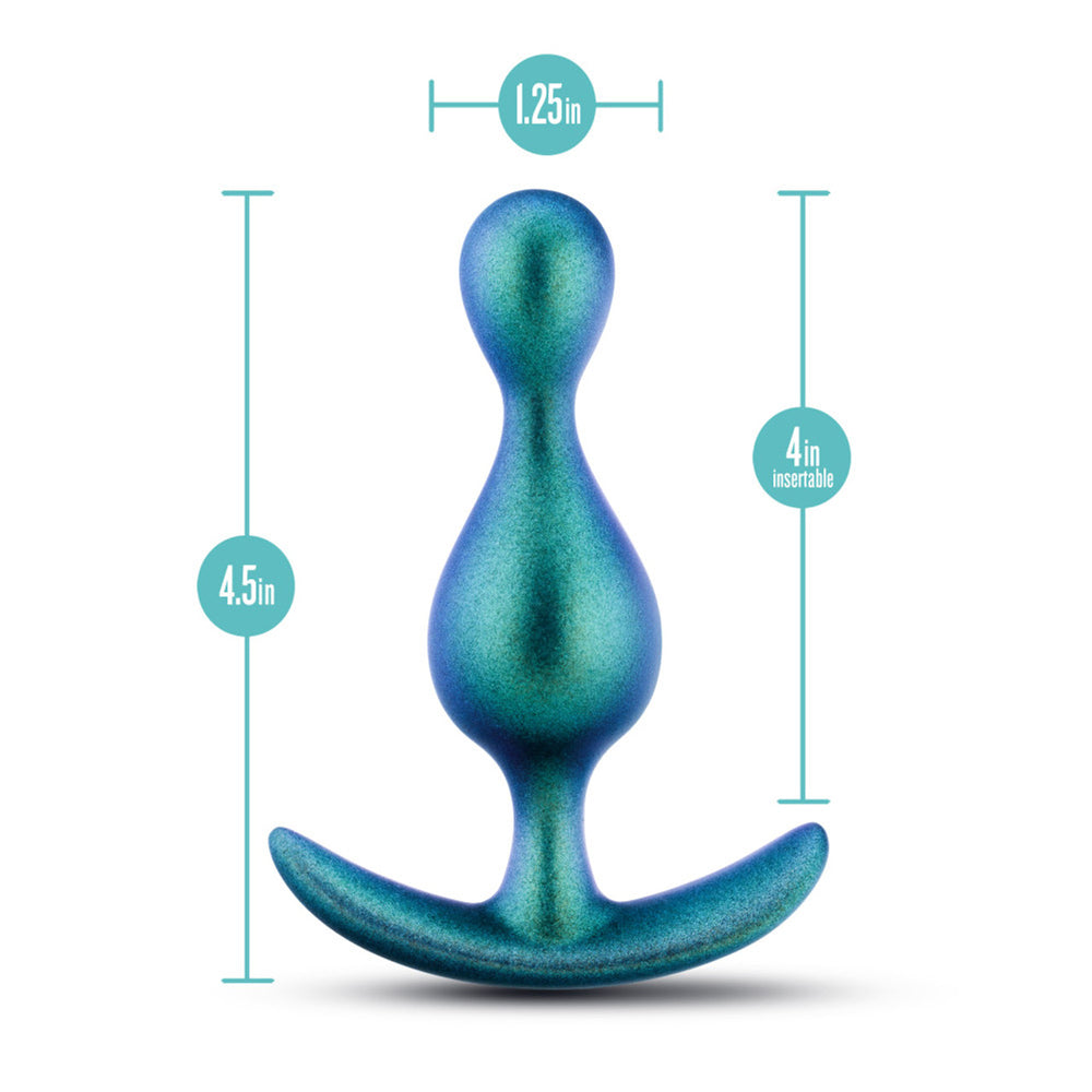 Anal Adventures Matrix Photon Plug Neptune Teal | 819835029687 | Available at EroticWarehouse.com