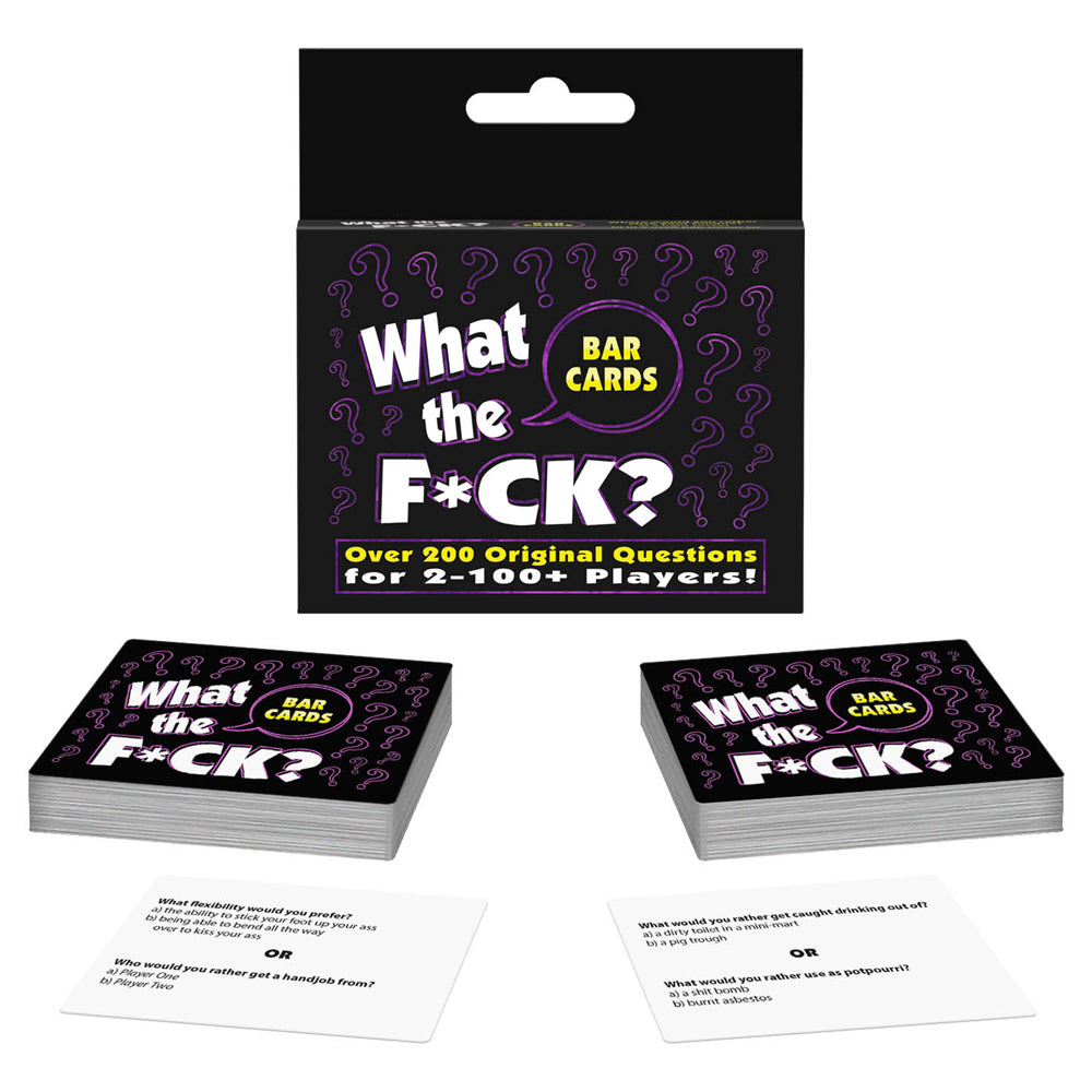 What The F*Ck Bar Cards | 825156106990 | Available at EroticWarehouse.com